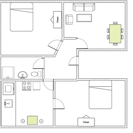 - Pleasant 2-bdr In Center
