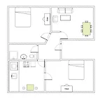 Apartment - Pleasant 2-bdr In Center *